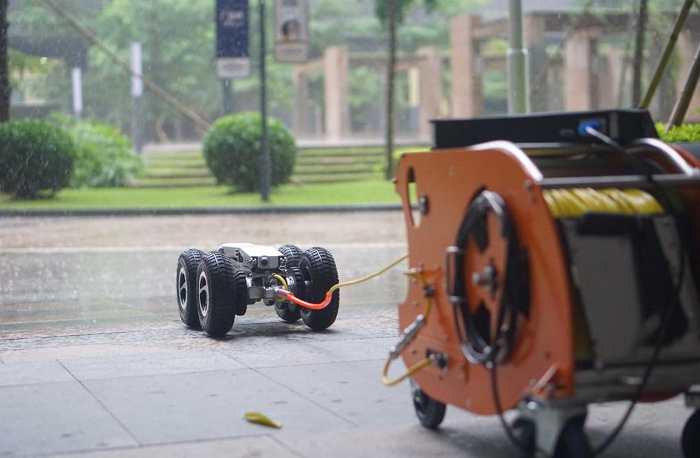 285慈悲社管道检测机器人